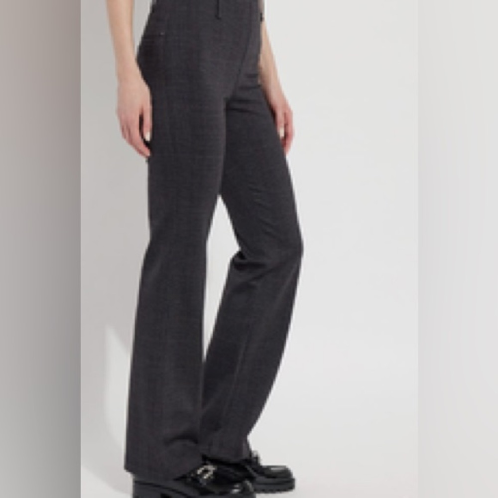 NEW Lyssé New York Ponte Jacquard Bootleg Pants - Picture 2 of 11